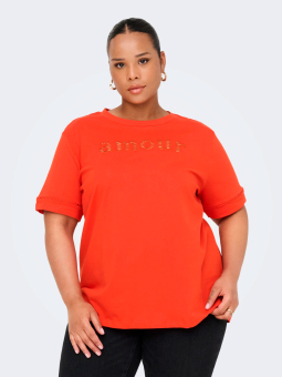 CARANNIE - Plus Size T-shirt from Only Carmakoma