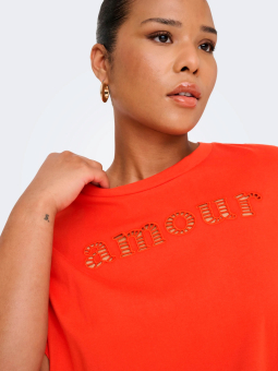 CARANNIE - Plus Size T-shirt from Only Carmakoma