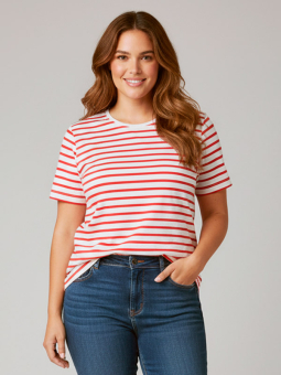 CARNEW - Plus Size T-shirt from Only Carmakoma
