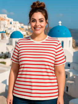 CARNEW - Plus Size T-shirt from Only Carmakoma