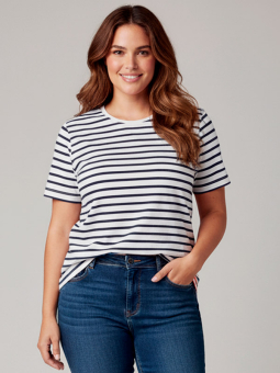CARNEW - Plus Size T-shirt from Only Carmakoma
