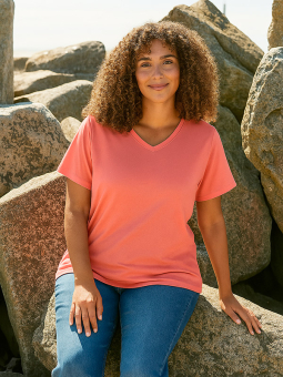 ALBERTA - Plus Size T-shirt from Zhenzi