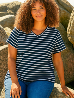 ALBERTA - Plus Size T-shirt from Zhenzi