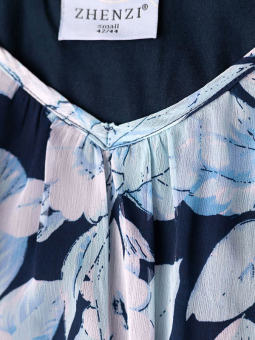 FRAN - Plus Size Blouse from Zhenzi