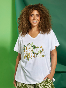 ZH-LEIA - Plus Size T-shirt from Zhenzi