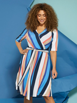 ZH-LILO - Plus Size Dress from Zhenzi