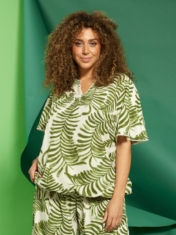 ZH-MACY - Plus Size Blouse from Zhenzi