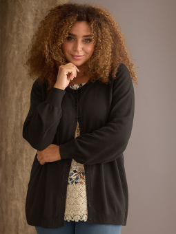ZH-KOGLE - Plus Size Cardigan from Zhenzi