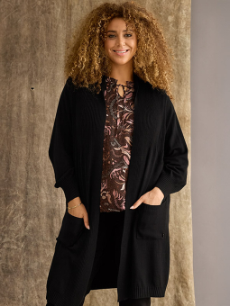 ZH-KOGLE - Plus Size Cardigan from Zhenzi