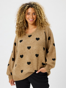 ZH-ELGA - Plus Size Sweater from Zhenzi
