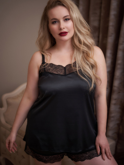 Plus Size Night top Natbluse - Night blouse from Plaisir