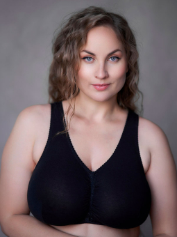 UNIQUE BOMULD - Plus Size Wireless bra from Plaisir