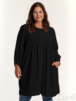 JOHANNE  - Plus Size Tunic from Gozzip