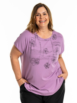 GITTE - Plus Size T-shirt from Gozzip