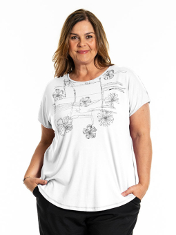 GITTE - Plus Size T-shirt from Gozzip