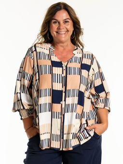 GHITA - Plus Size Blouse from Gozzip