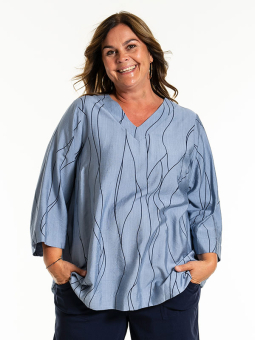 SVANHILDR - Plus Size Blouse from Gozzip