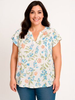 KARUNA - Plus Size Blouse from Gozzip