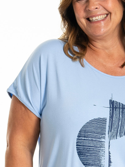GITTE - Plus Size T-shirt from Gozzip