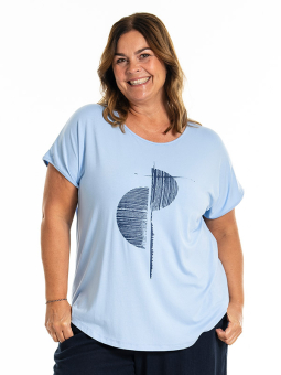 GITTE - Plus Size T-shirt from Gozzip