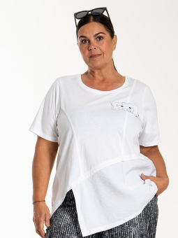 LøKKE - Plus Size T-shirt from Gozzip Black