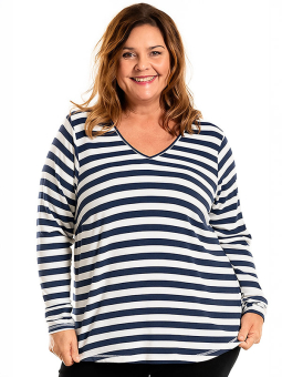 GITTE - Plus Size Blouse from Gozzip