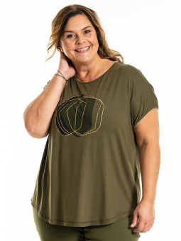 GITTE - Plus Size T-shirt from Gozzip