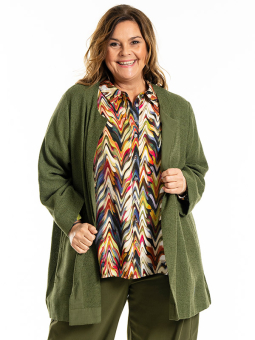 JOSEFIN - Plus Size Cardigan from Gozzip
