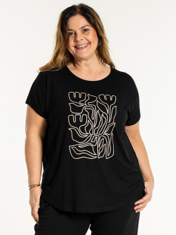 GITTE - Plus Size T-shirt from Gozzip
