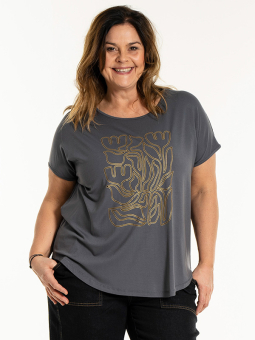 GITTE - Plus Size T-shirt from Gozzip