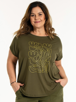 GITTE - Plus Size T-shirt from Gozzip