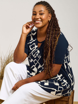 MAGRETHE SIA - Plus Size Blouse from Pont Neuf