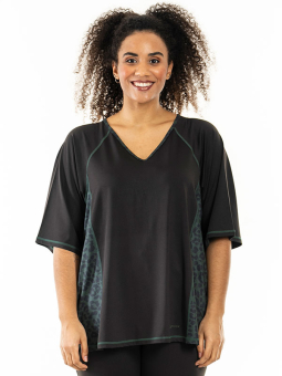 FITNESS - Plus Size Training blouse from Studio
