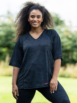 FITNESS - Plus Size Training blouse from Studio