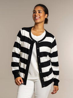 HELSINKI - Plus Size Cardigan from Sandgaard