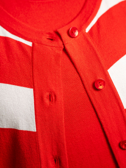 HELSINKI - Plus Size Cardigan from Sandgaard