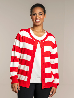 HELSINKI - Plus Size Cardigan from Sandgaard
