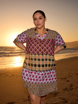 WA-MELIKA - Plus Size Tunic from Wasabi Concept