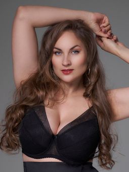 LISA VATTERET PUSH UP - Plus Size Underwired bra from Plaisir