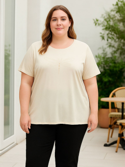 BIRKA - Plus Size T-shirt from Gozzip