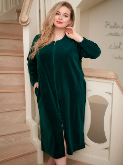 Plus Size Bathrobe from Plaisir