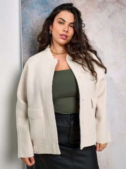 CARSANNE - Plus Size Jacket from Only Carmakoma