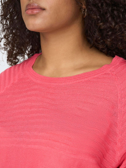 CARNEWAIRPLAIN - Plus Size Sweater from Only Carmakoma