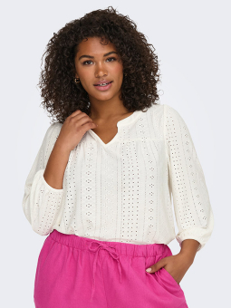 CARSANDRA - Plus Size Blouse from Only Carmakoma